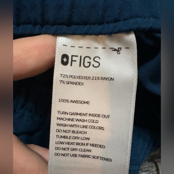 FIGS Scrub Pants Teal 3XL - Picture 5 of 6